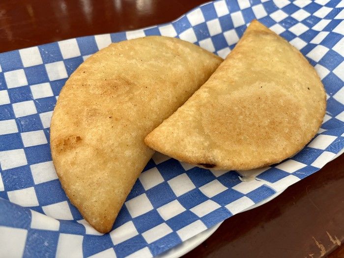  A serving of stuffed empanadas. Photo: Peter Hum, Postmedia