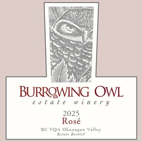 Bottle of Burrowing Owl Rosé