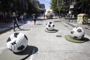 Soccer fans congregated in several areas of Vancouver on Thursday to watch the opening match of the FIFA World Cup 2026. The FIFA Pedestrian Zone in downtown Vancouver was well attended. Mexican fans filled several locations in the Mexican Barrios, including The Cambie to watch their team play South Africa.