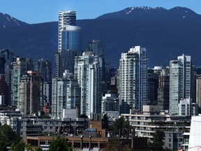 Vancouver city skyline