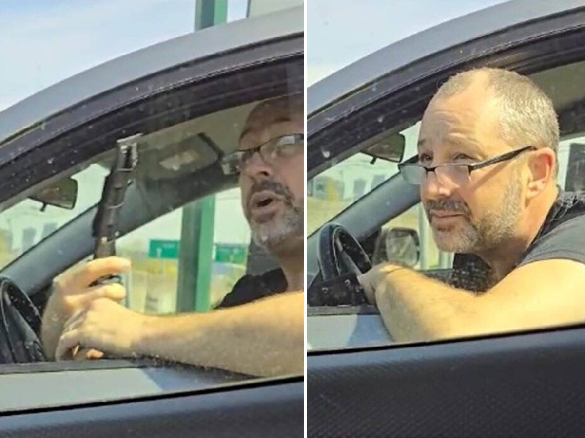 Burnaby RCMP release photos of road rage suspect who brandished knife