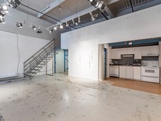 This spacious live/work space at 237 East 4th Avenue, Vancouver, was listed for $1,099,000 and sold for $1,075,000.
