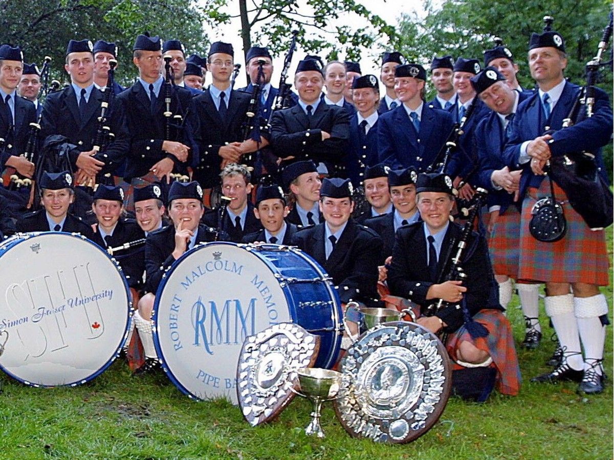 SFU Pipe Band plays first free concert in three years this Sunday
