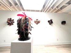Beau Dick masks at Fazakas Gallery