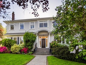 This nine-bedroom, six-bathroom detached Shaughnessy house sold for its listed price of $5,290,000 after four days on the market in this listing.