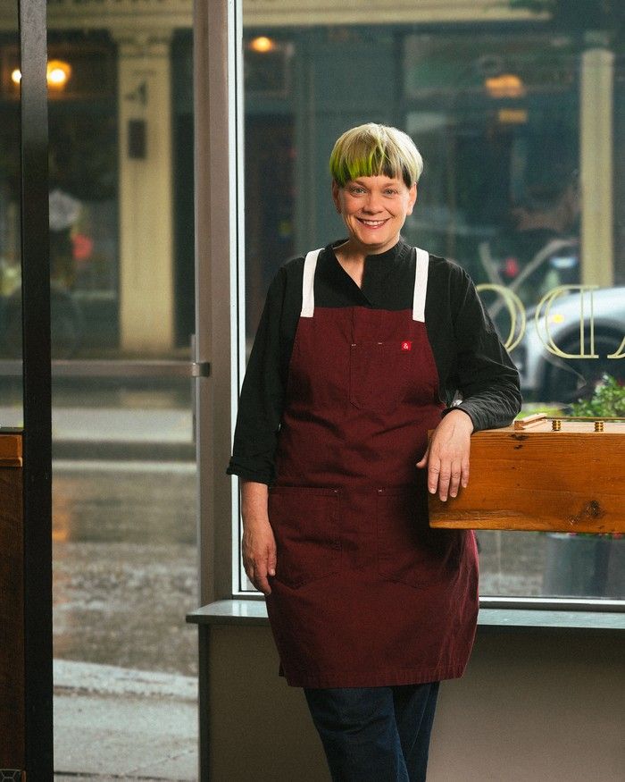 Chef-owner Andrea Carlson.