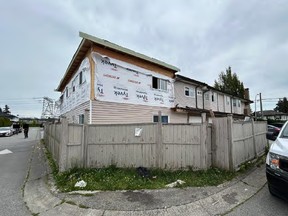 At 12439 72 Ave., unpermitted construction included converting the garage into habitable space, enclosing the deck on the north side of the house and a two-storey addition at the rear of the house.