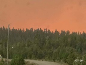 smoky skies