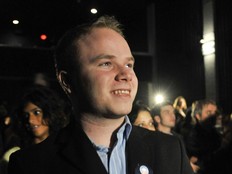 Braeden Caley in the Rio theatre on Broadway in 2009.