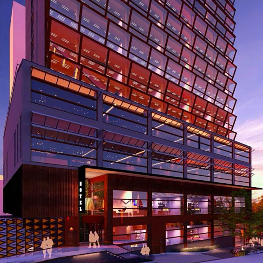 Breka hotel rendering