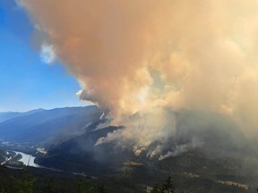 Brunswick Creek wildfire