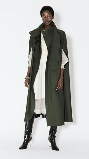 The Sainte cape, $1795 at Cape de Coeur, capedecoeur.com.