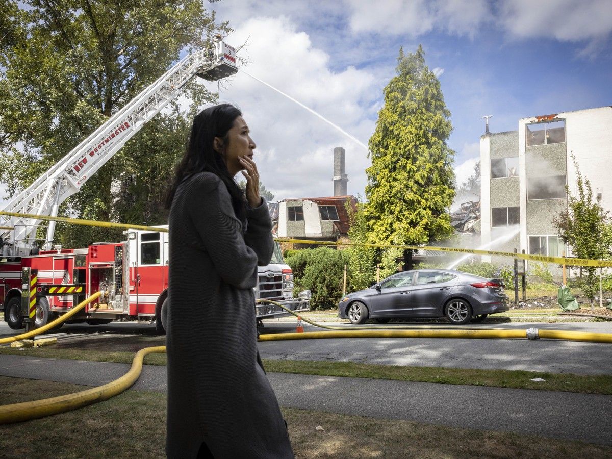 Donations pour in for residents displaced by New Westminster apartment fire