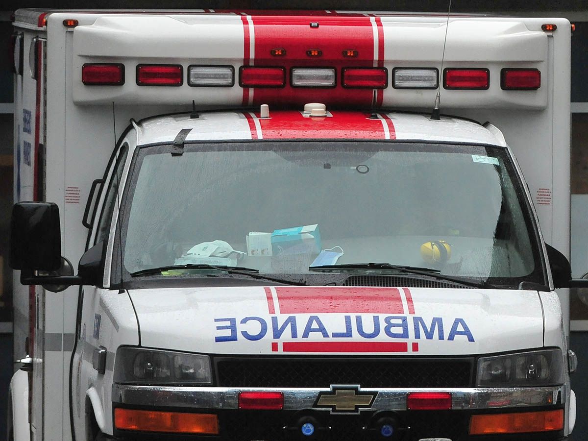 File photo of a B.C. Emergency Health Services ambulance.