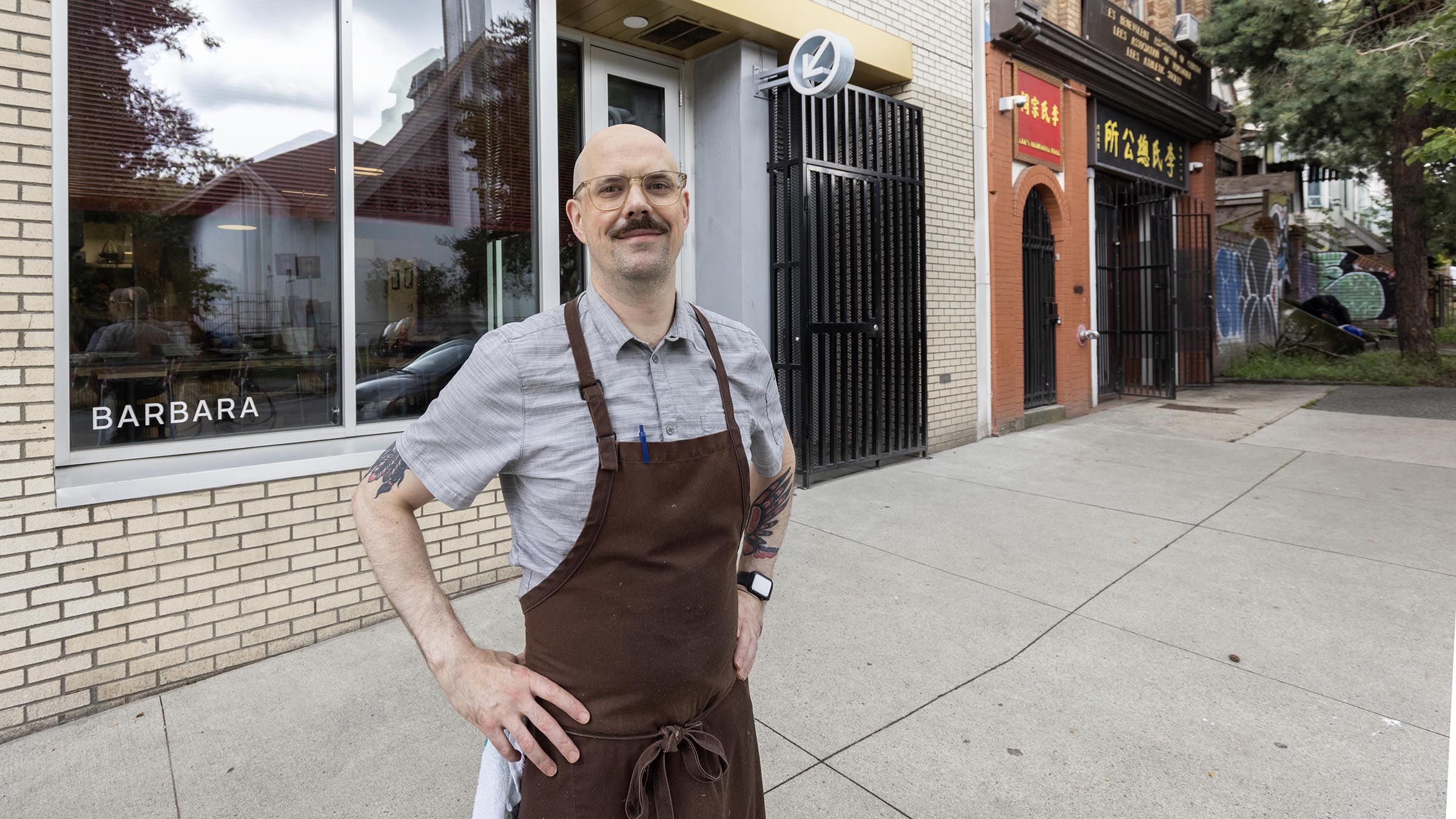 Patrick Hennessey of Barbara restaurant in Vancouver's Chinatown neighbourhood.