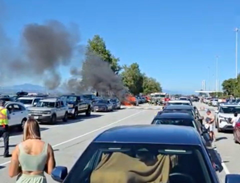 Vehicle fire leads to delays on Tsawwassen-Swartz Bay B.C. Ferries route