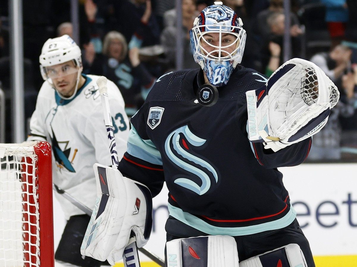 Chris Driedger, 32, joins Vancouver on a PTO. He spent last season in the KHL but has past NHL experience with Seattle, Florida and Ottawa.