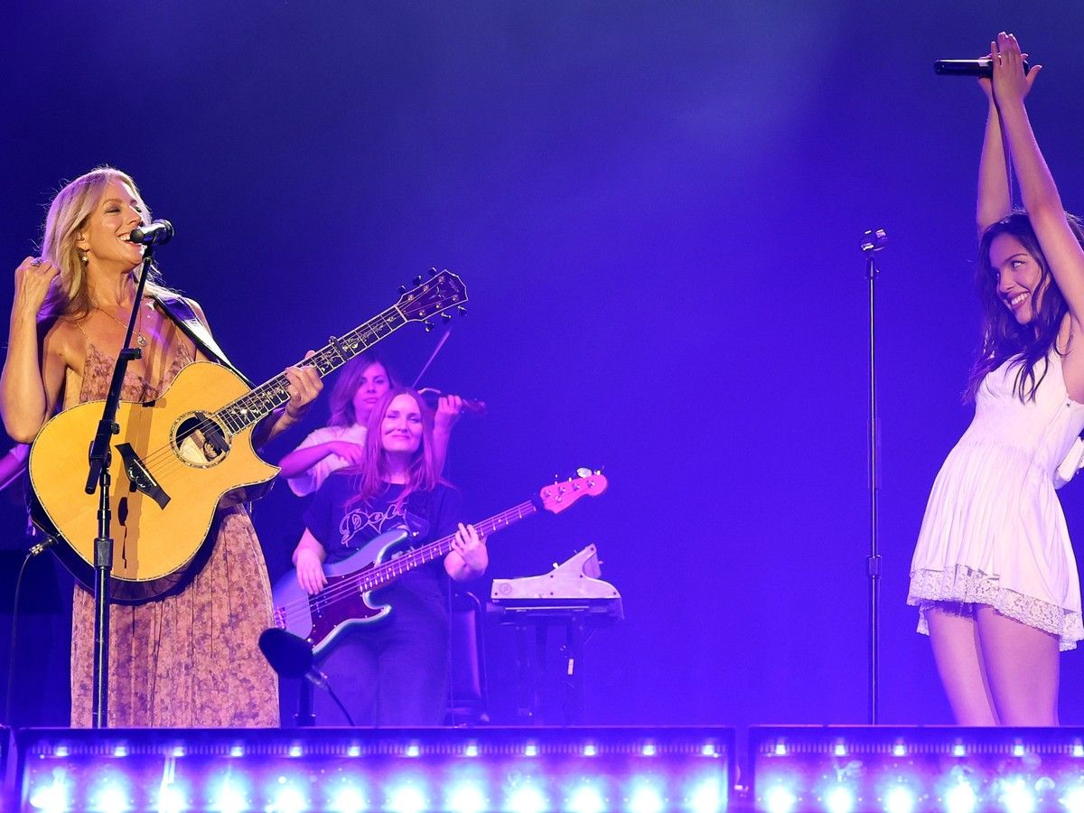 Olivia Rodrigo brings out hero Sarah McLachlan at Daisy Chain Fields all-women festival