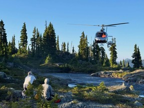 SAR teams at work