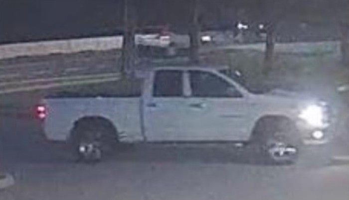  Delta police are appealing to the public for information that may help identify the driver or registered owner of a white Dodge Ram 1500 quad cab following the discovery of a woman’s body in a field in the 6400-block of River Road on Aug. 26, 2026.