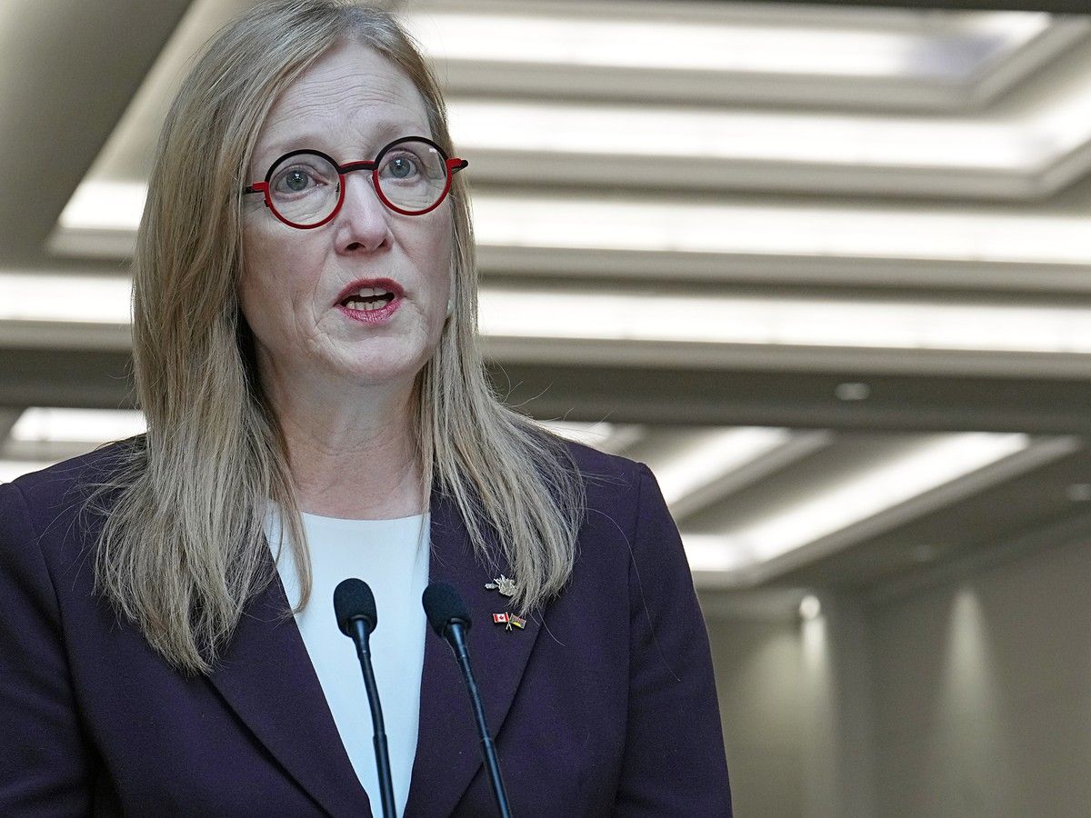 B.C. Finance Minister Brenda Bailey.