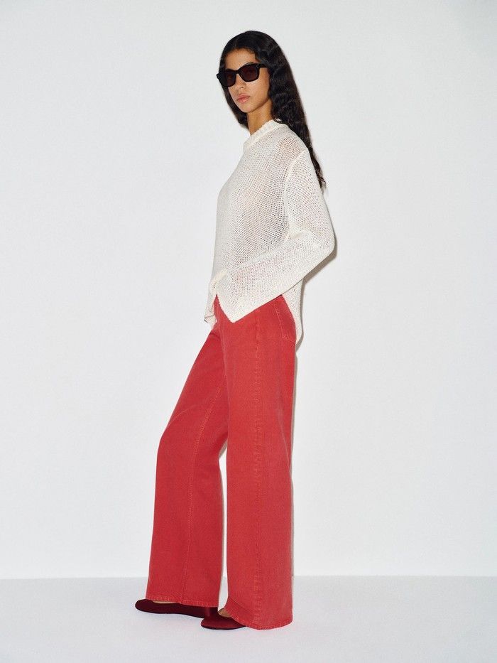 Reformation Cary Low Rise Slouchy Wide Leg Jeans