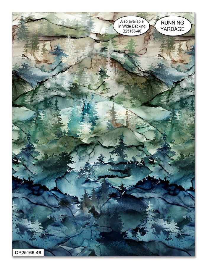 Wildlife and rich landscapes also inspire Deborah Edwards, design director at Northcott, a Canadian company that designs and distributes cotton fabric.