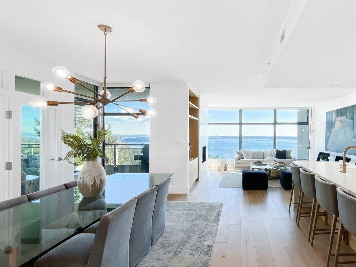 This three-bedroom condo at 3315 Cypress Place, West Vancouver, was listed for $2,550,000 and sold for $2,300,000.