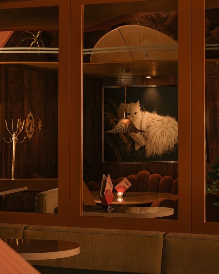 Chinatown's Meo boasts '70s-style decor and creative cocktails as well as food items like French toast, scallop crudo, and a beef bourguignon burger.