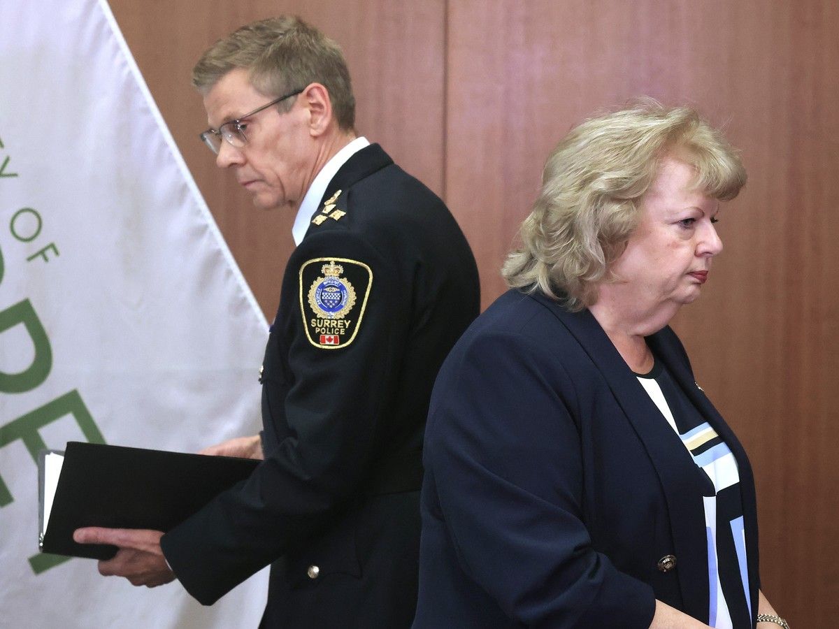 Former Surrey Police chief asks B.C. Supreme Court to quash his firing