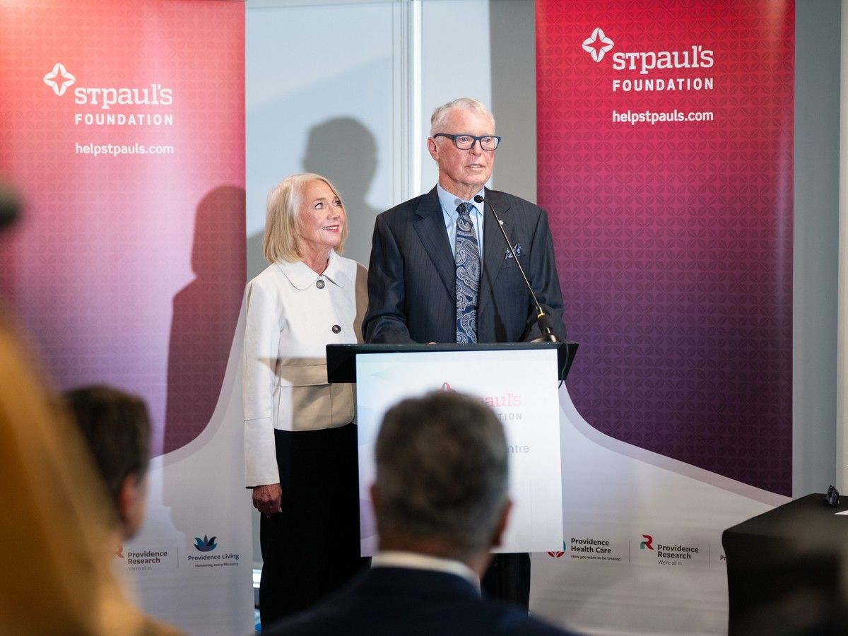 B.C. couple gives $10 million gift for digestive health centre at St. Paul's Hospital - Vancouver Sun