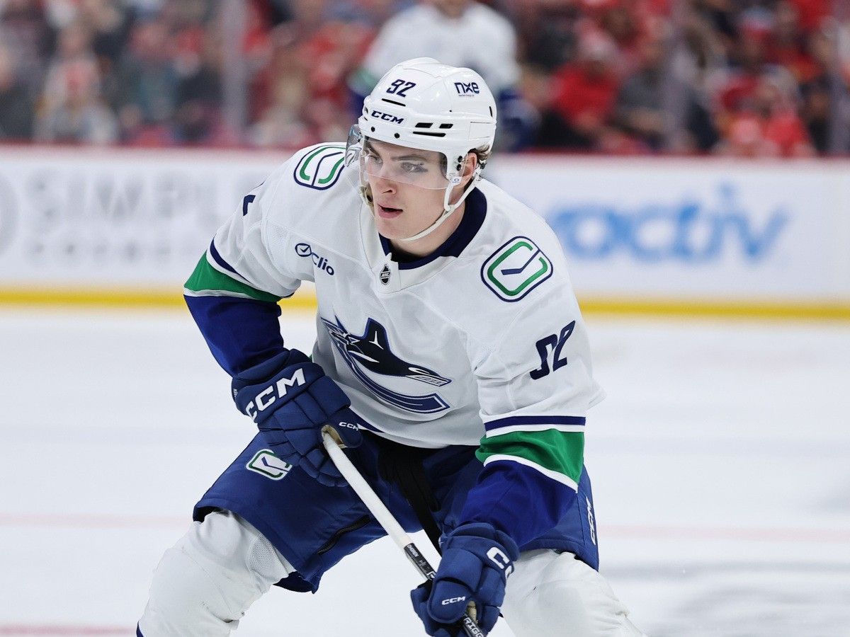 Liam Ohgren has two goals so far this season, but needs to shoot more. Through 11 games, he has just 13 shots.