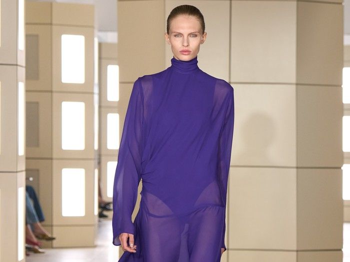 A look from the COS Autumn Winter 2026 collection shown at New York Fashion Week. Handout/COS (single use)