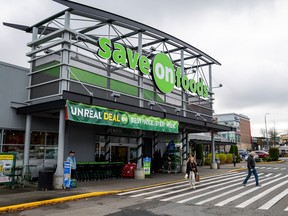 A Save on Foods grocery store in Victoria,