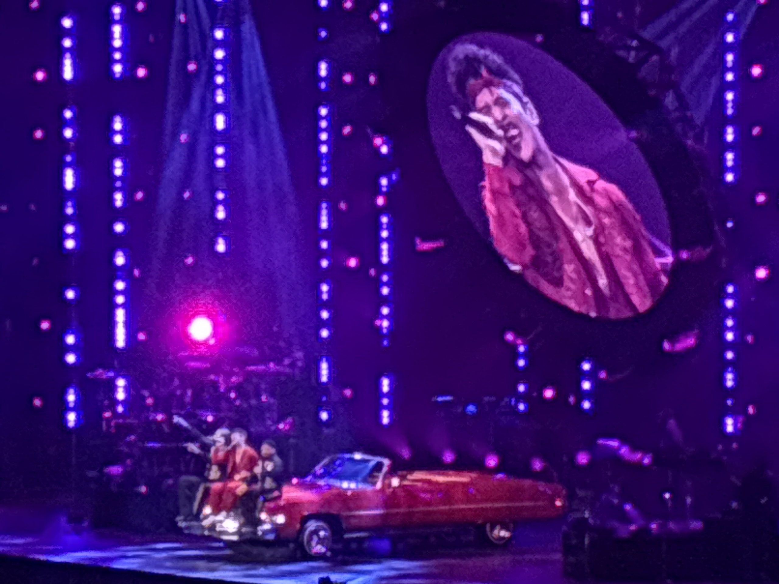 Bruno Mars takes the B.C. Place stage to kick off the first of a five-night concert run in Vancouver on Wednesday, Oct. 14, 2026.
