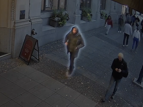 Police are seeking to identify this man after an assault downtown on Thursday.