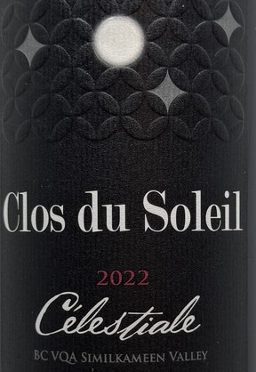 Bottle of Clos du Soleil Célestiale 2022.