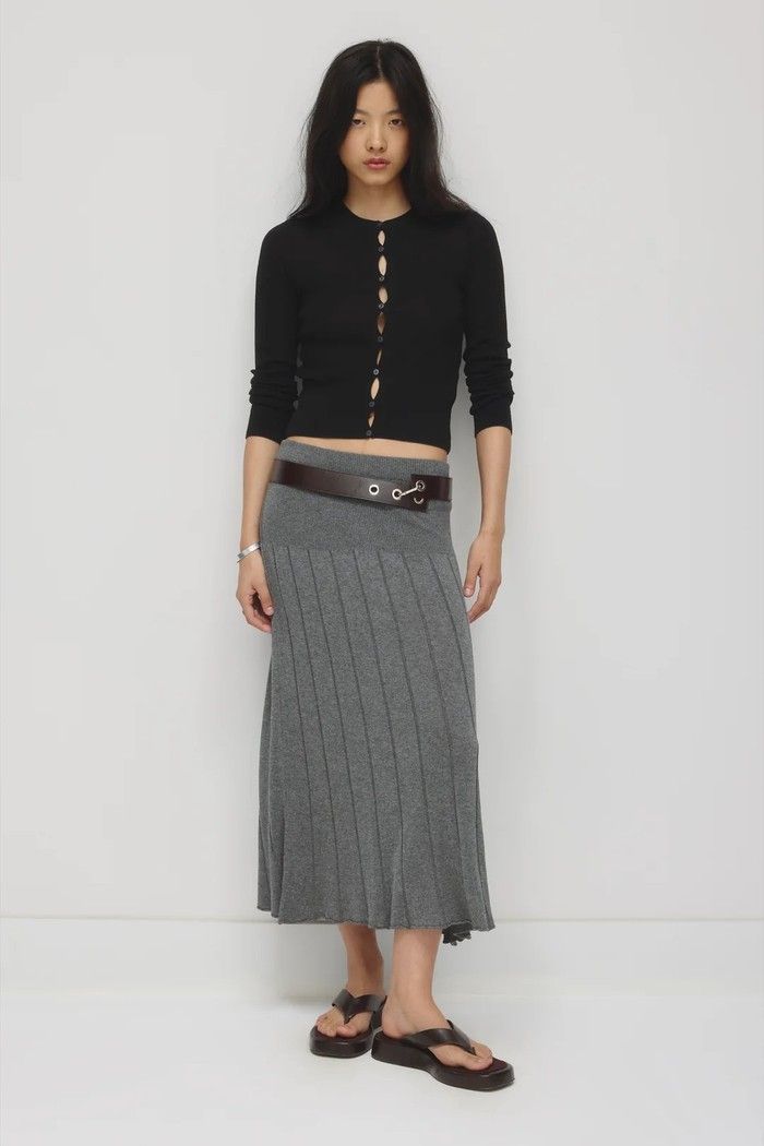 Mesh skirt, $148 ($79) at Kotn, kotn.com.