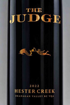 Bottle of Hester Creek The Judge 2022.