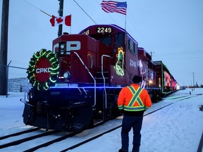 The CPKC Holiday Train rolls through B.C. this December.