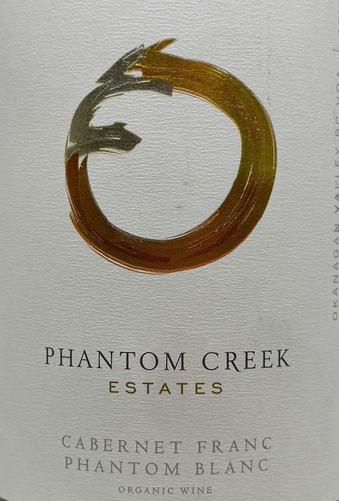 Bottle of Phantom Creek Estates Cabernet Franc Phantom Blanc 2025.