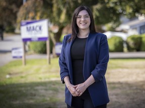 Langley candidate for mayor, Delaney Mack.