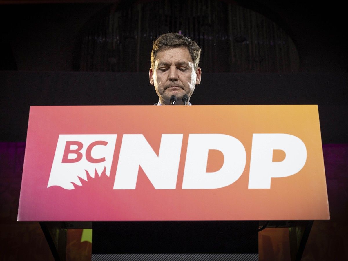 Vaughn Palmer: NDP knives were out for David Eby before the last vote was cast