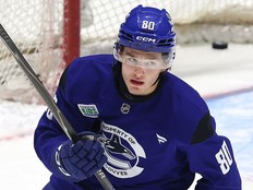 Braeden Cootes and other Vancouver Canucks farmhands open the AHL season with Abbotsford Friday on the road in Calgary.