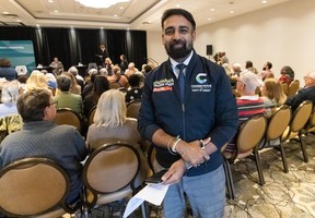 Conservative Party of Surrey candidate Honveer Singh Randhawa.