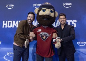 Drew Scott and Michael Bublé