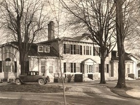 Amherstburg, 1946, Historic Bellevue house in Amherstburg.(Windsor Star files)