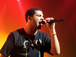 Drake performs at  The Colosseum at Caesars Windsor in Windsor, Ontario on August 4, 2011.  (DYLAN KRISTY/ The Windsor Star)