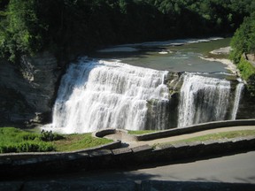 Middle Falls, Letchworth State Park., N.Y. (Photo By: Sue Thomson)
