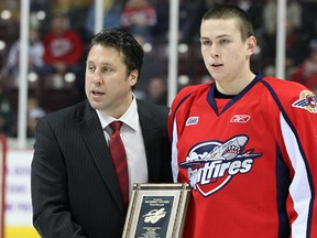 Warren Rychel is seen with his son Kerby in this file photo. (Dan Janisse/The Windsor Star)